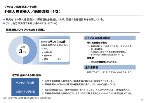 R6年度「医療国際展開カントリーレポート　新興国等のヘルスケア市場環境に関する基本情報　ブラジル編」
