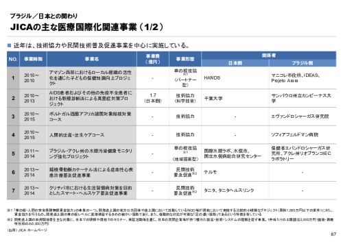 R6年度「医療国際展開カントリーレポート　新興国等のヘルスケア市場環境に関する基本情報　ブラジル編」