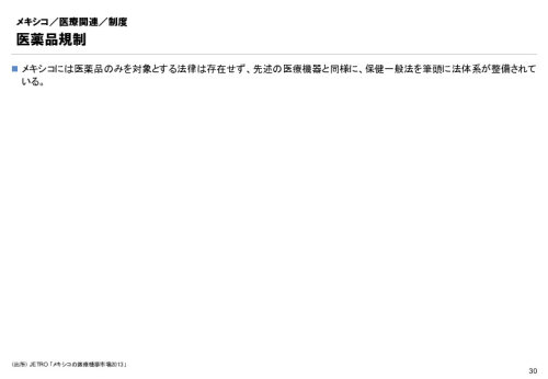R3年度「医療国際展開カントリーレポート　新興国等のヘルスケア市場環境に関する基本情報　メキシコ編」