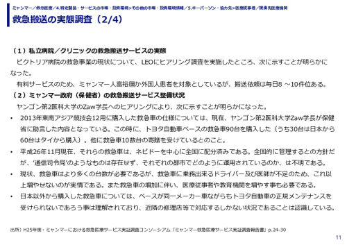 救急搬送の実態調査