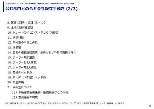 公共部門との合弁会社設立手続き 
