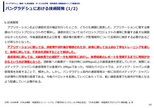 バングラデシュにおける技術開発 