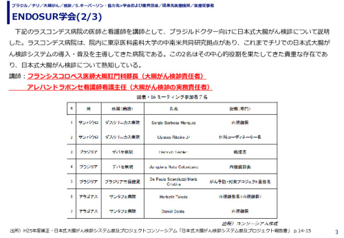 ENDOSUR学会